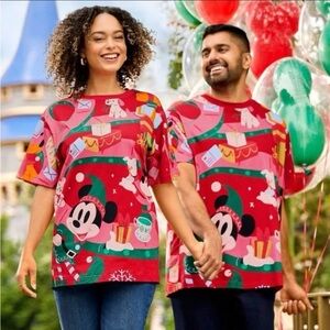 Disney Cruise Exclusive Mickey & Friends Elf Shirt Size XXL